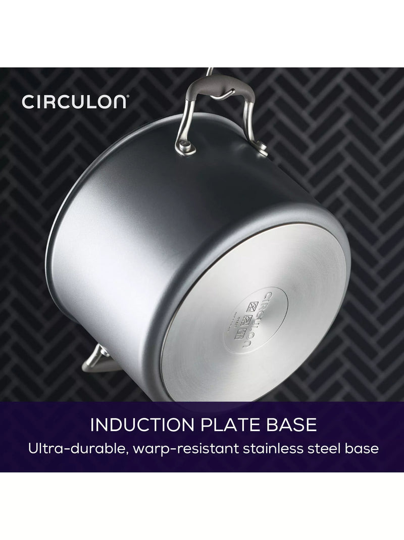 Circulon ScratchDefense non-stick stockpot and lid 24cm - British product