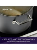 Circulon ScratchDefense non-stick stockpot and lid 24cm - British product