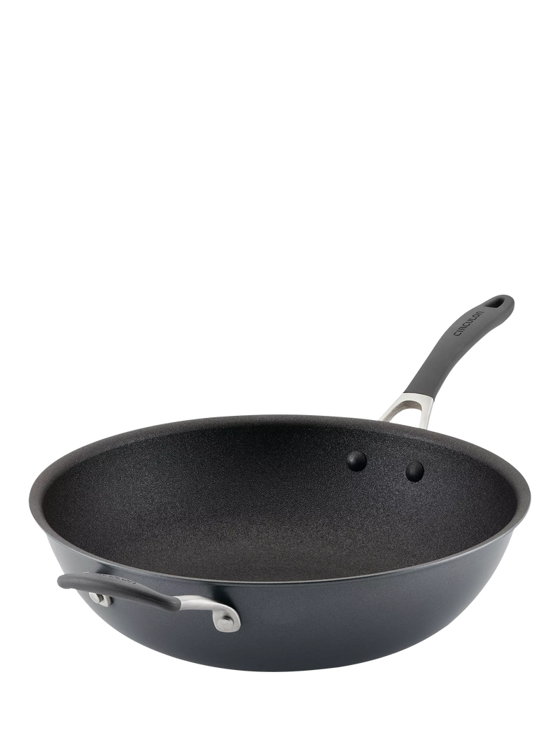 Circulon ScratchDefense wok 34cm with helper handle (British brand)