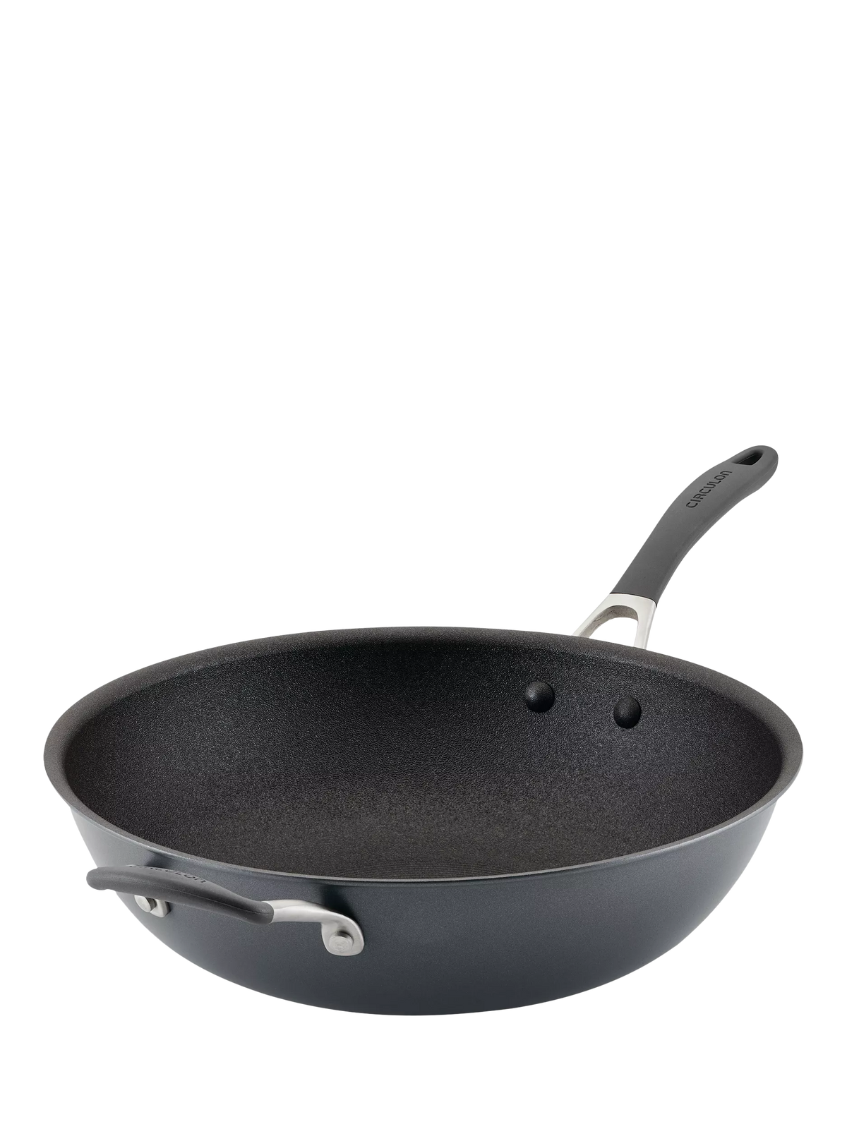 Circulon ScratchDefense wok 34cm with helper handle (British brand)
