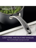 Circulon ScratchDefense saucepan set 3 piece, imported from the UK