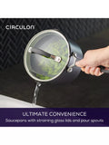 Circulon ScratchDefense saucepan set 3 piece, imported from the UK