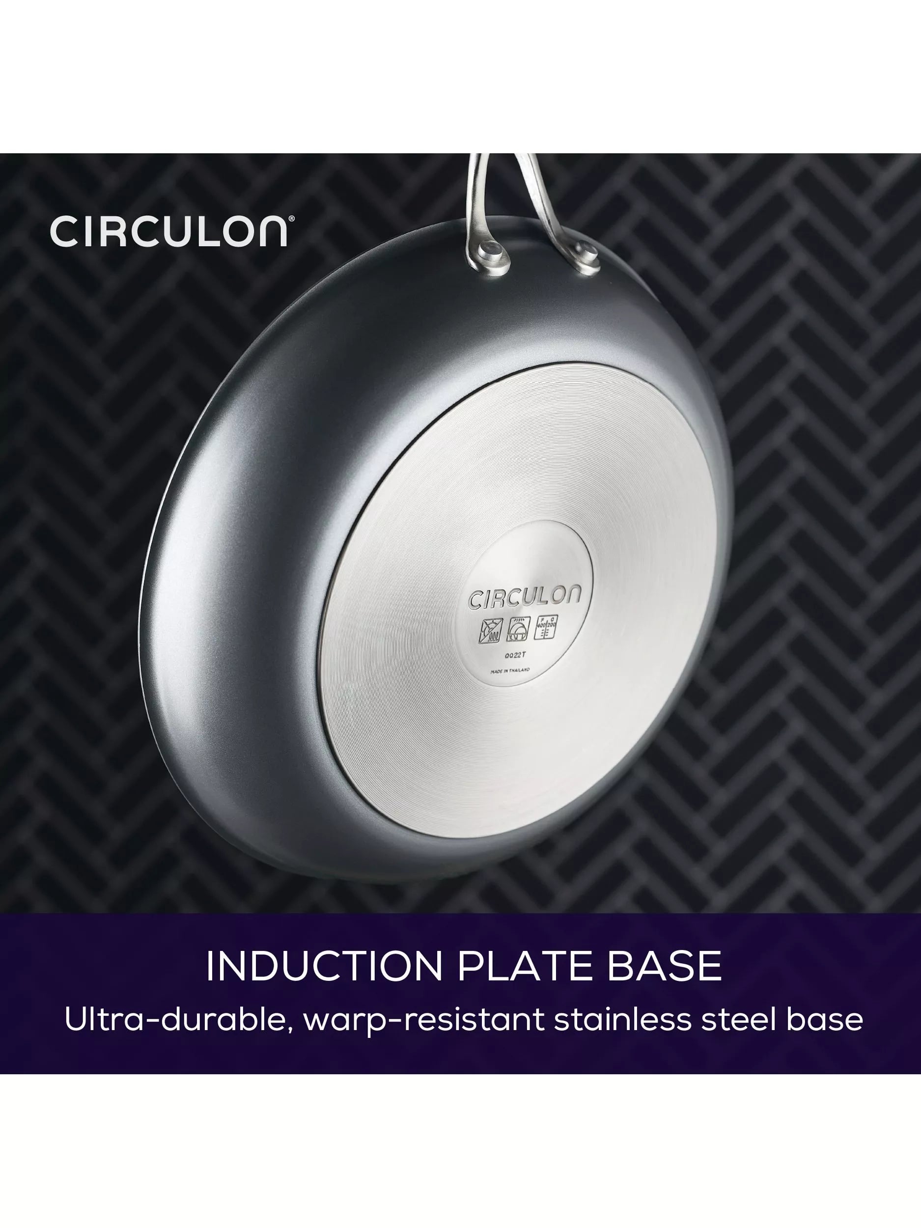 Circulon ScratchDefense non-stick pan set 5 piece, imported from the UK