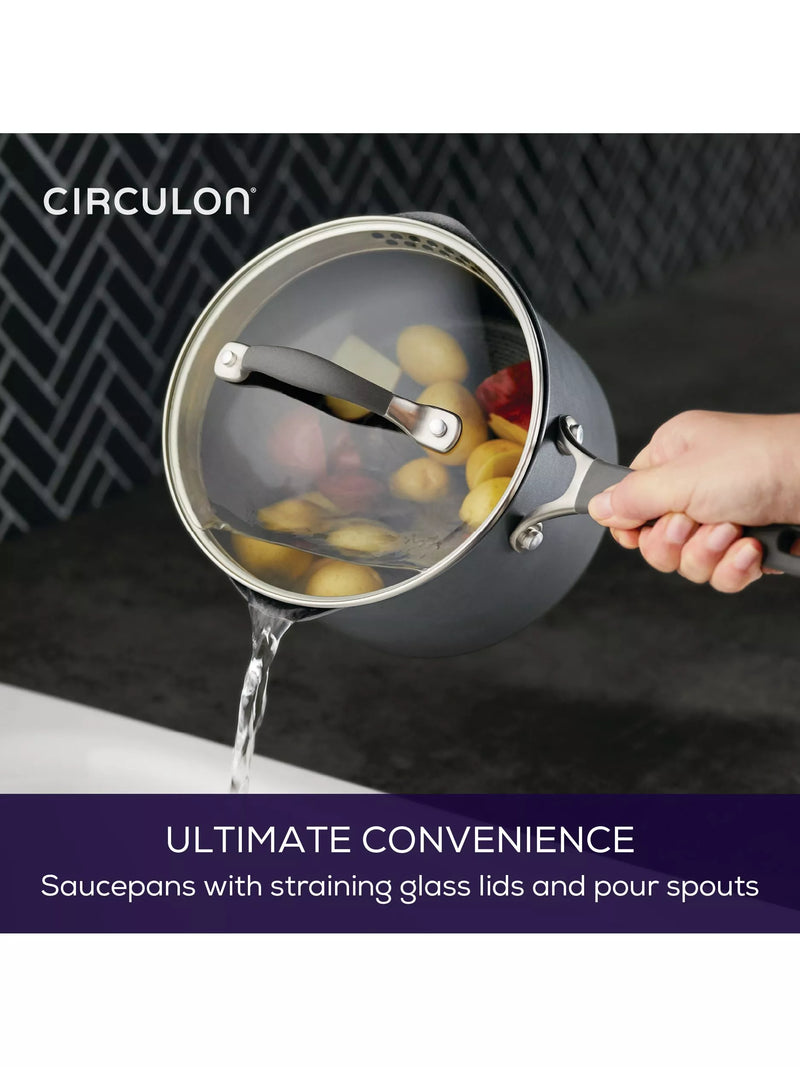 Circulon ScratchDefense non-stick pan set 5 piece, imported from the UK