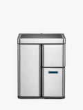 EKO stainless steel sensor bin 55L - British product