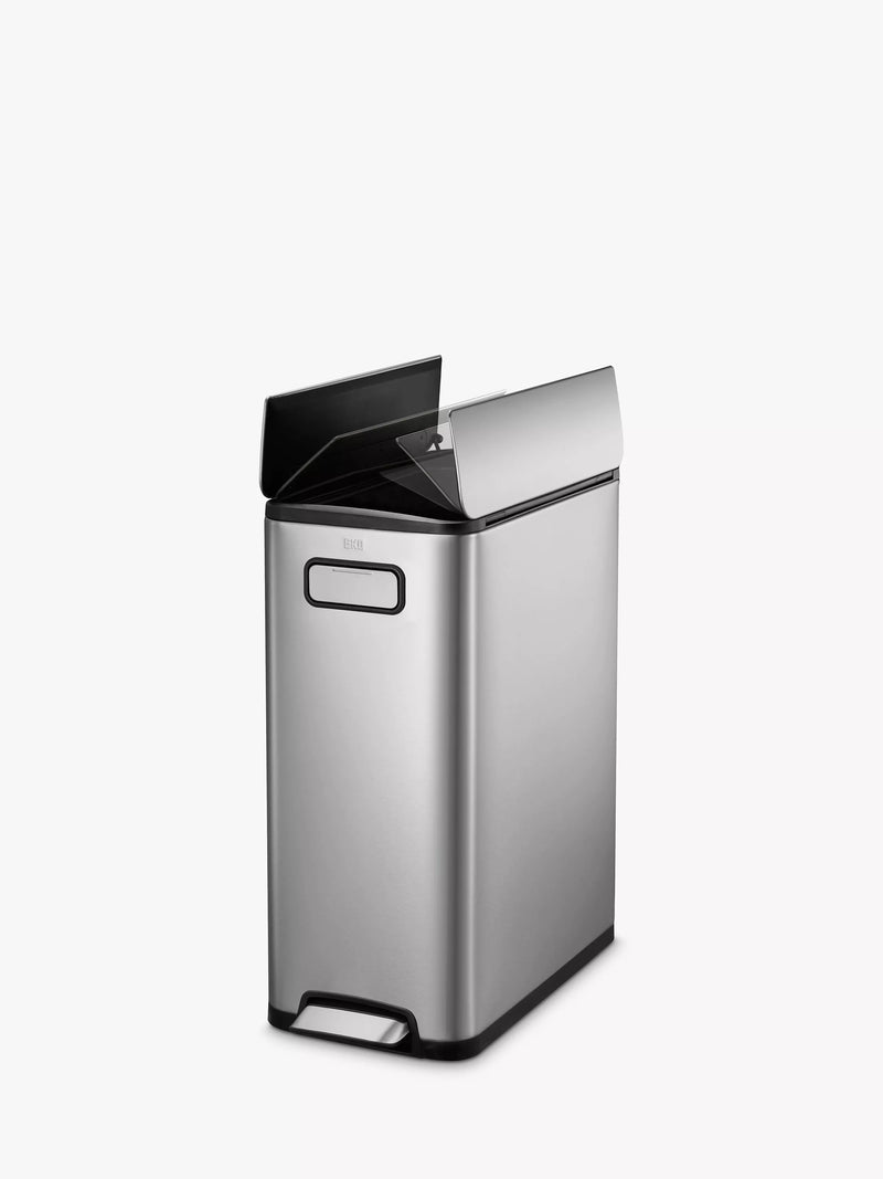 EKO Ecofly stainless steel pedal bin 45L - British product