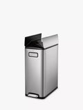EKO Ecofly stainless steel pedal bin 45L - British product