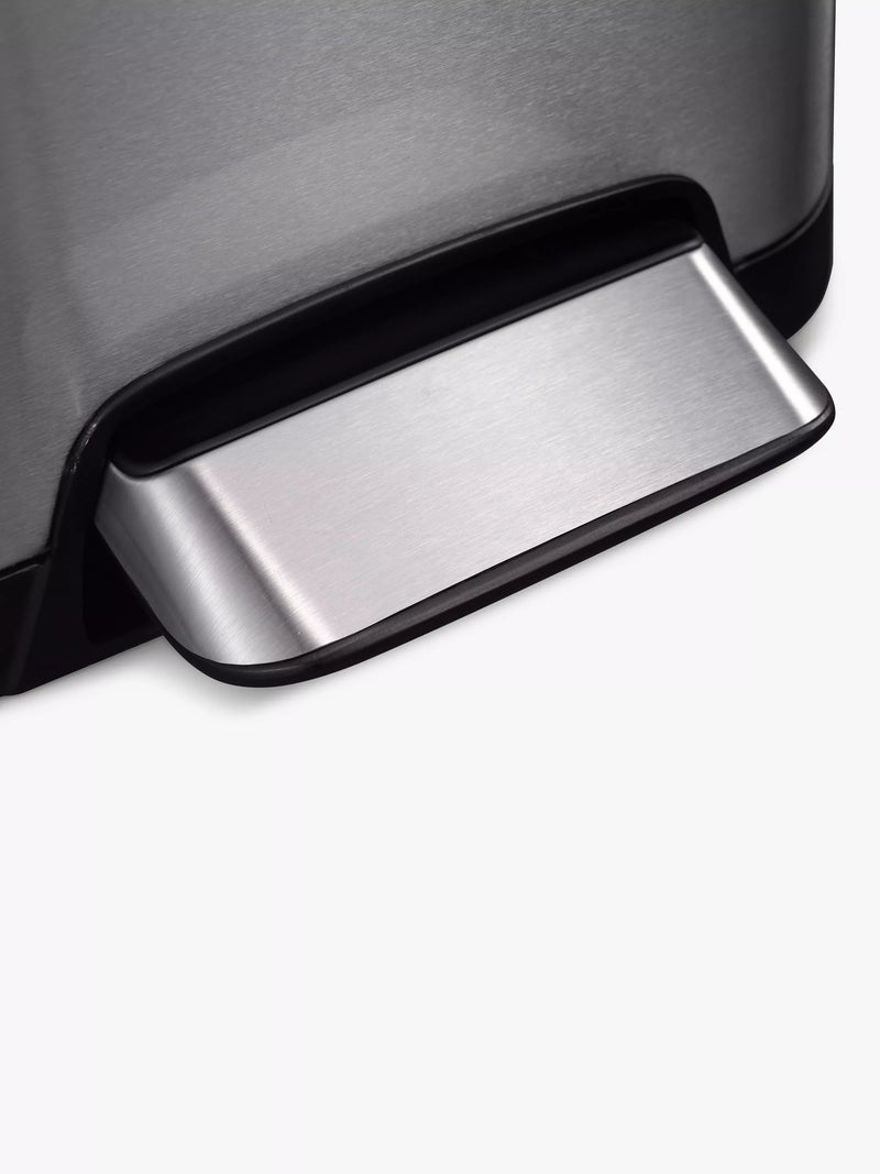 EKO Ecofly stainless steel pedal bin 45L - British product