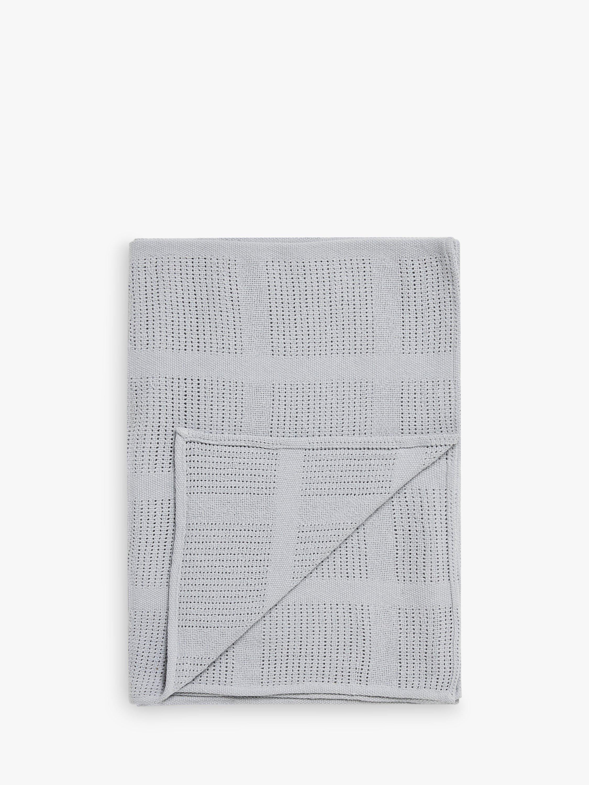 John Lewis baby cotton cellular blanket 100 x 150cm - British product