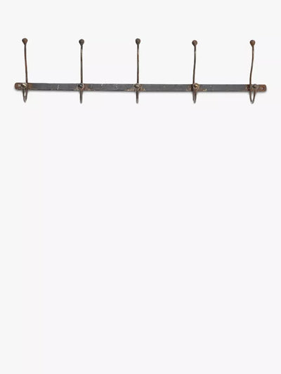 John Lewis nkuku Rama 5 Hook Coat Rack, Iron- Buy online at McGrocer