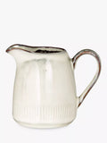 nkuku Malia stoneware milk jug cream 290ml (British brand)