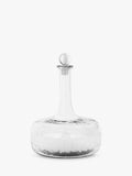 nkuku Anara etched clear glass decanter 750ml (British brand)