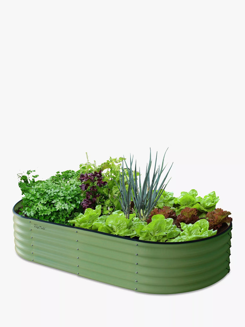 VegTrug VegTub Hochbeet Metall Pflanzgefäß, 92cm
