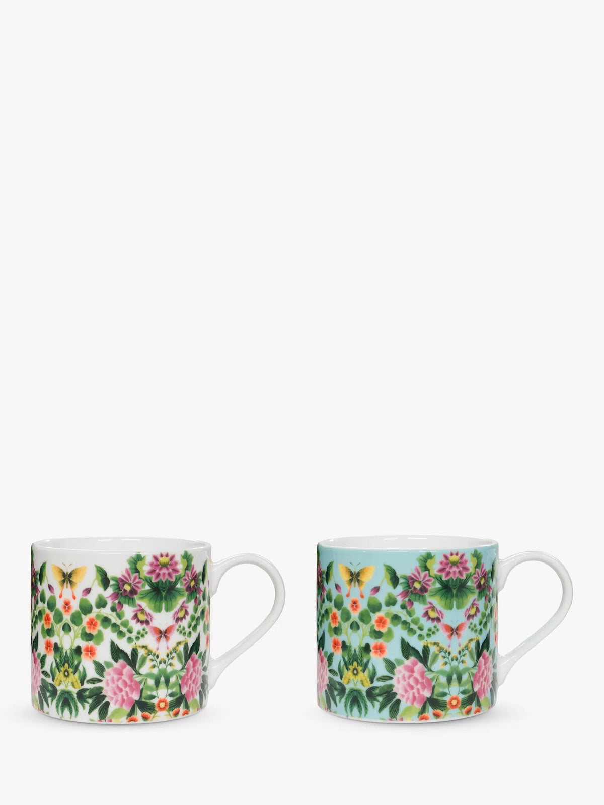 Designers Guild Ikebana porcelain mugs set of 2 290ml - British product