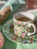 Designers Guild Ikebana porcelain mugs set of 2 290ml - British product