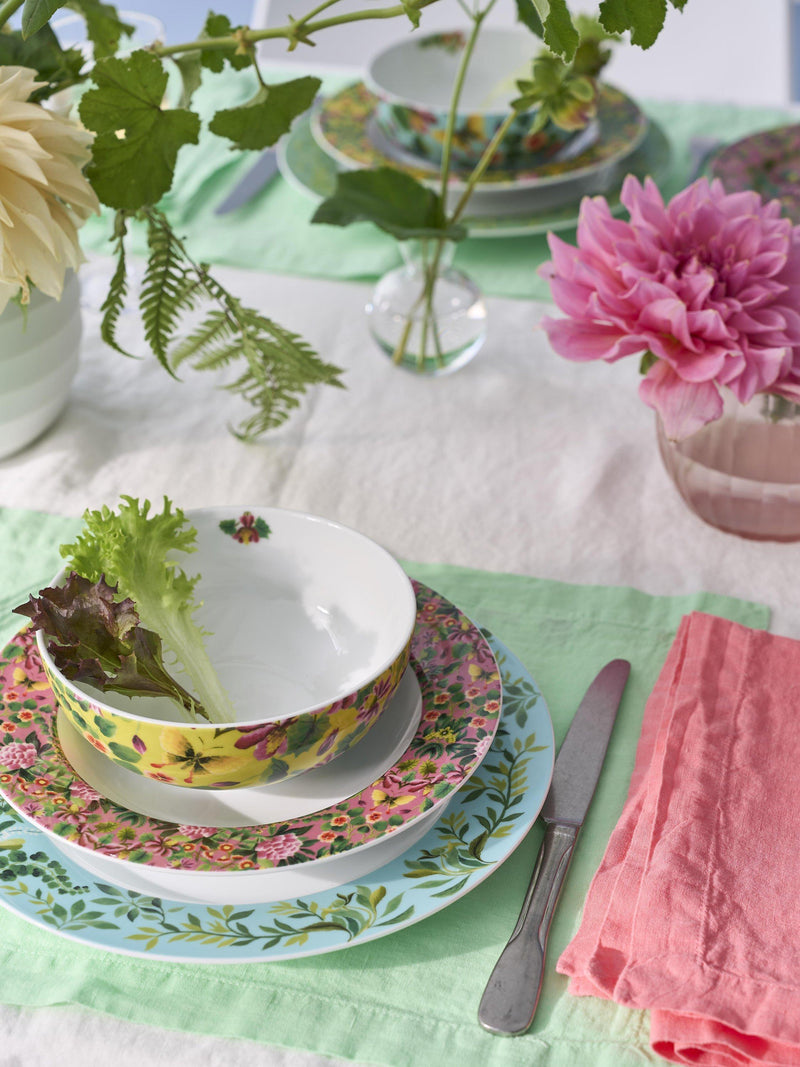 Designers Guild Ikebana porcelain cereal bowl set of 4 16.2cm - British product