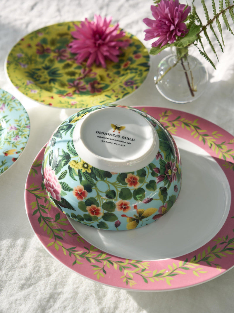Designers Guild Ikebana porcelain cereal bowl set of 4 16.2cm - British product