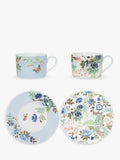Designers Guild Porcelaine de Chine porcelain cup and saucer set, multi, 220ml - British product