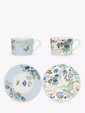 Designers Guild Porcelaine de Chine porcelain cup and saucer set, multi, 220ml - British product