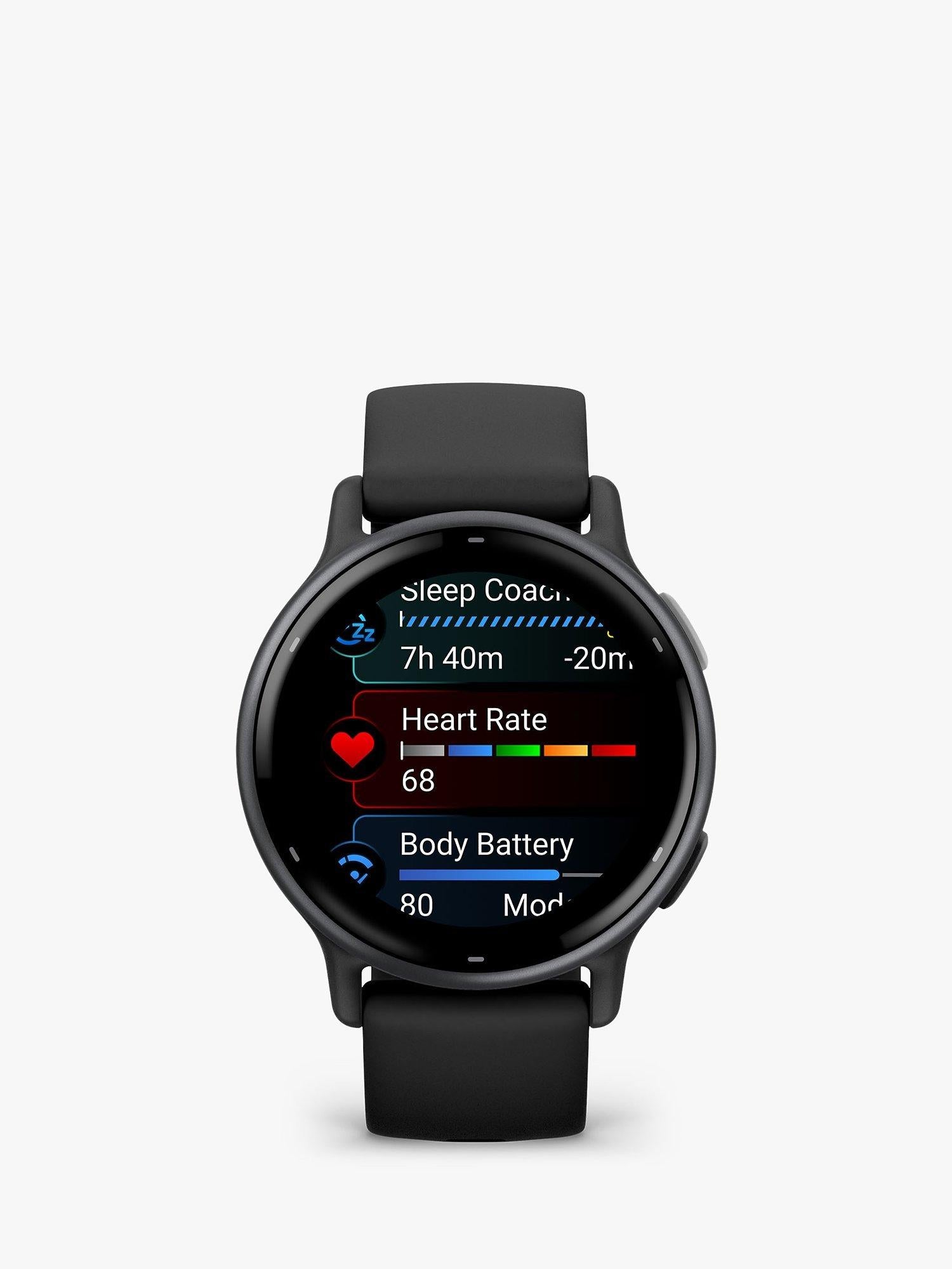 Garmin vivoactive 5 GPS smartwatch 42mm black - British product