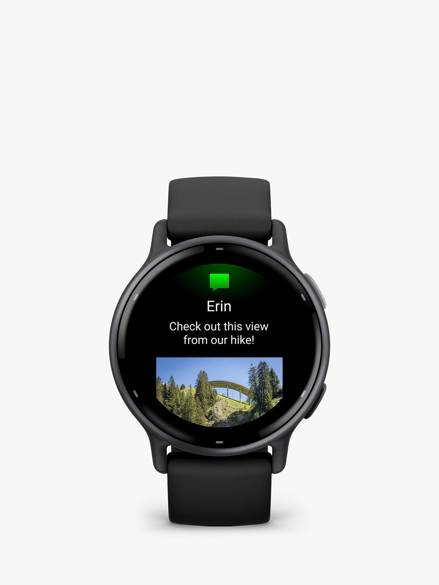 Garmin vivoactive 5 GPS smartwatch 42mm black - British product
