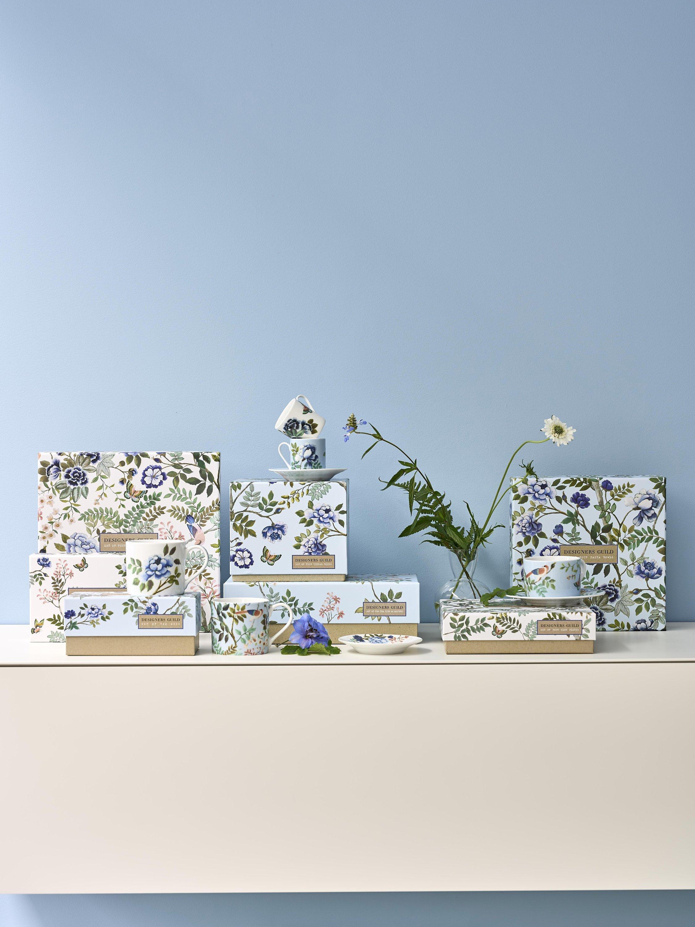 Designers Guild Porcelain Cereal Bowl Set - British product