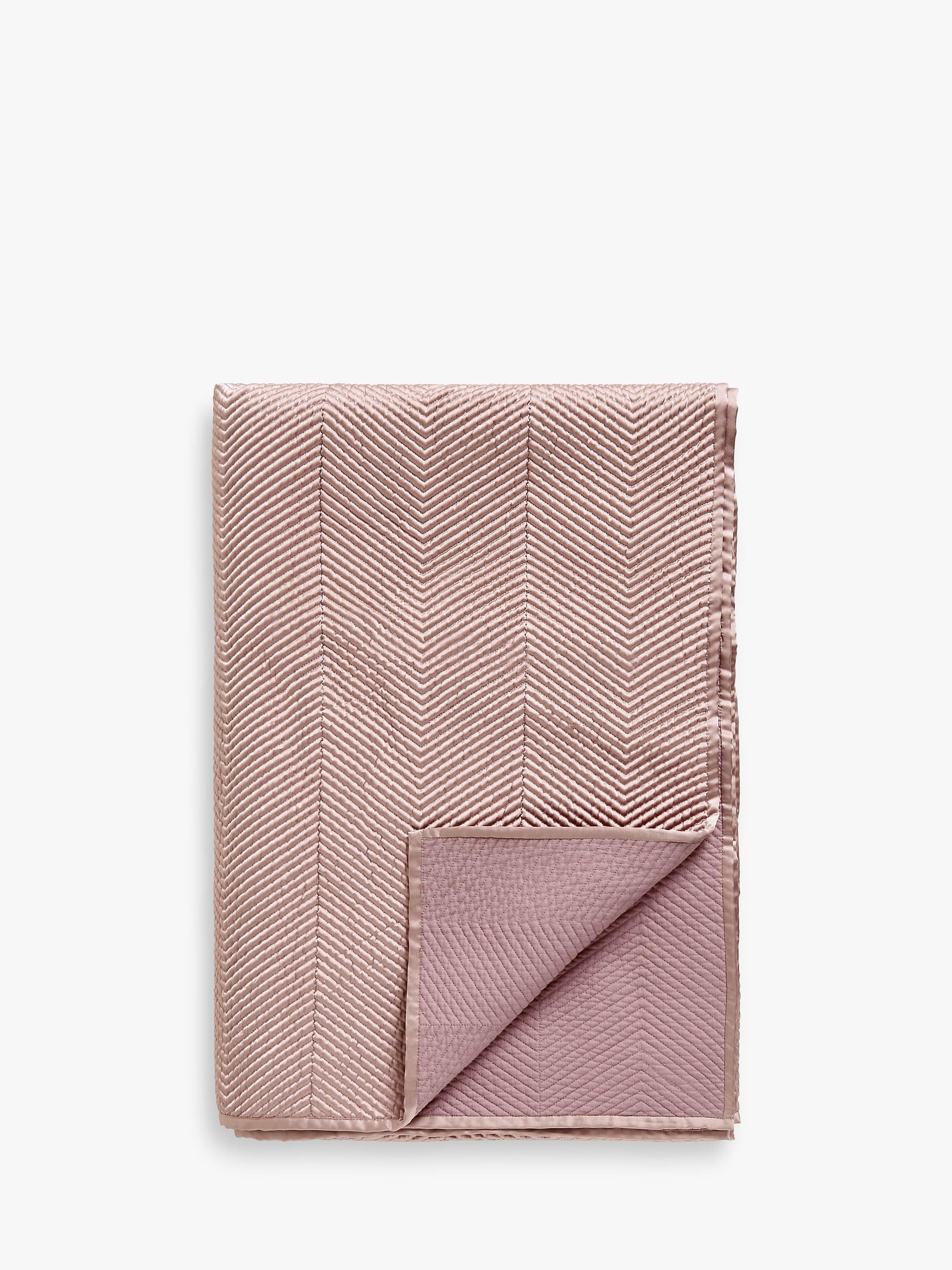 John Lewis Linear Quilted Bedspread 220 x 220cm, imported from the UK