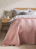 John Lewis Linear Quilted Bedspread 220 x 220cm, imported from the UK