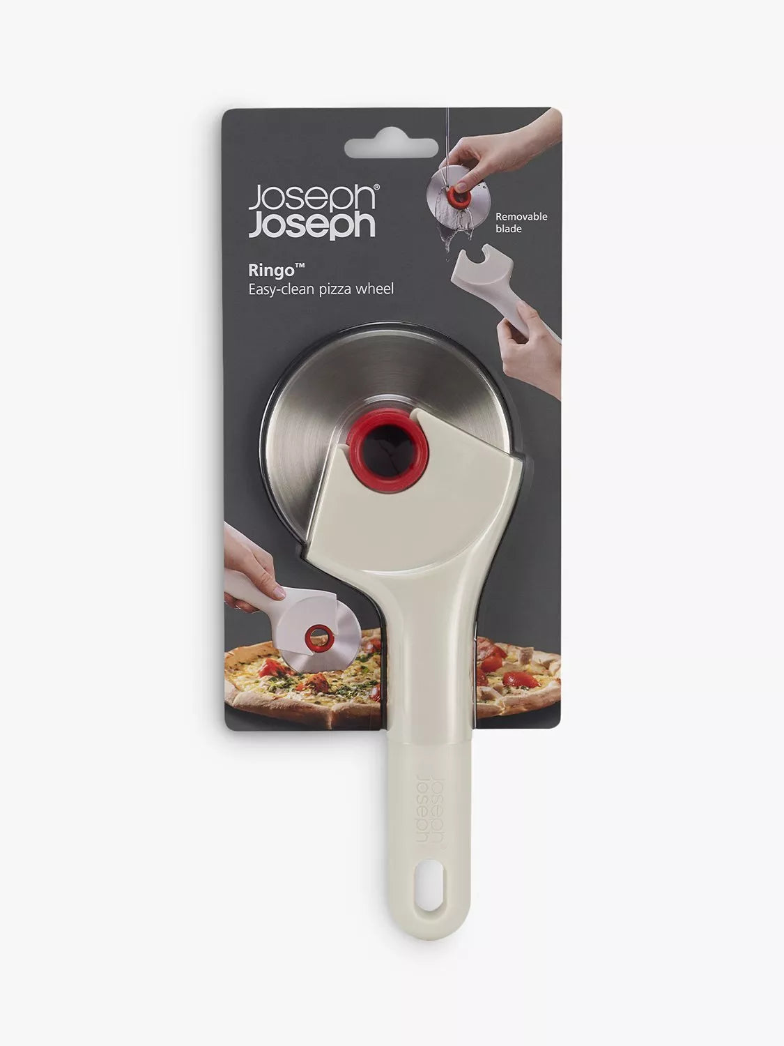 Joseph Joseph Ringo pizza cutter wheel easy clean, UK version