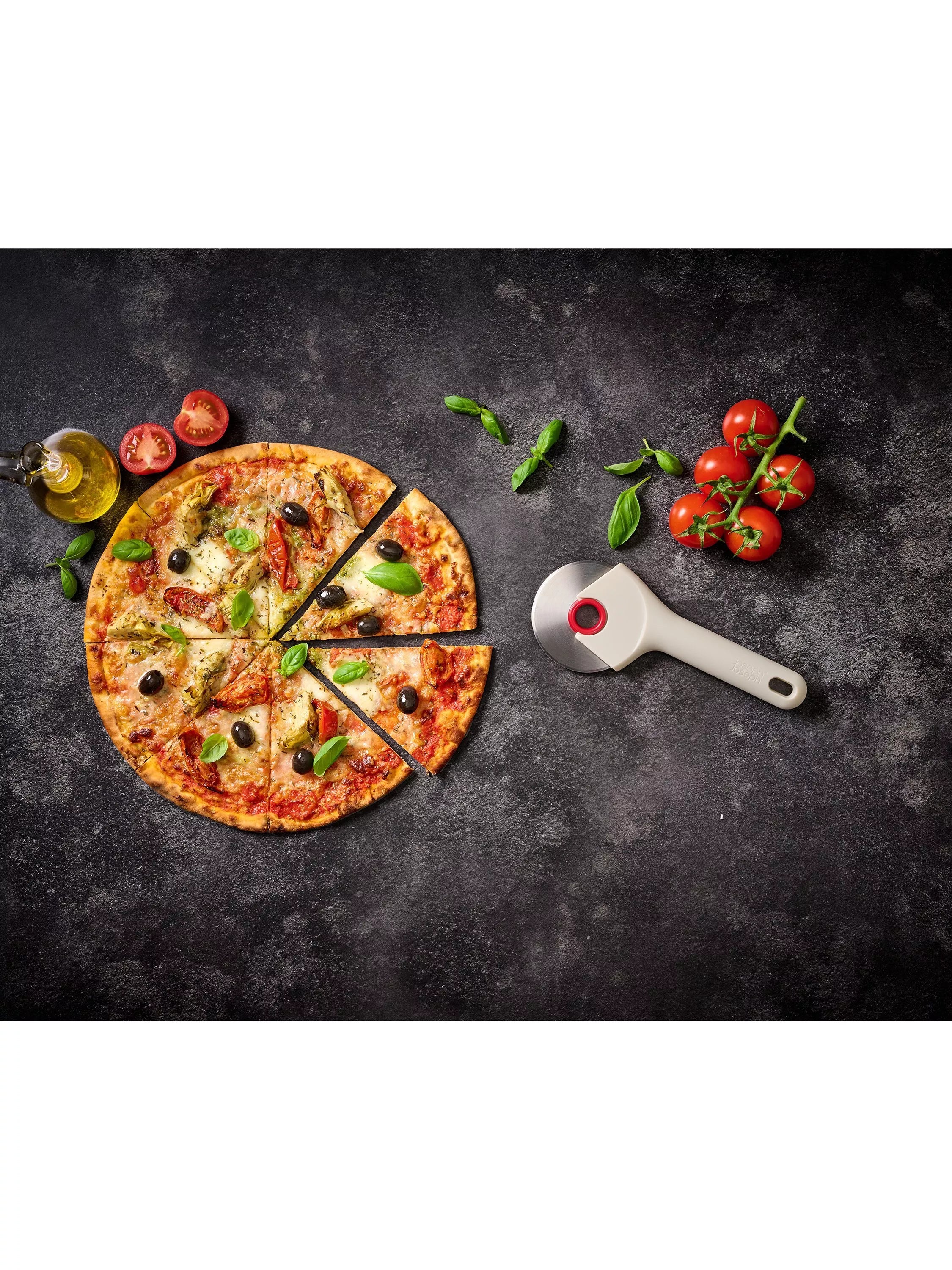 Joseph Joseph Ringo pizza cutter wheel easy clean, UK version