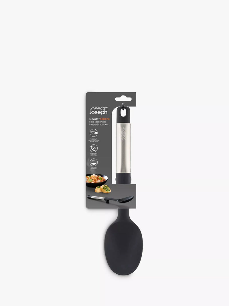 Joseph Joseph silicone spoon silver black, imported from the UK
