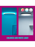 WiZ Smart LED Rune Zweizonen-Deckenleuchte mit abstimmbarem Weiß, 40cm - Britisches Produkt