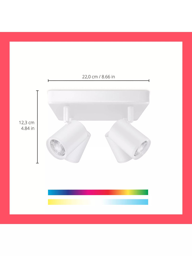 WiZ Imageo Smart 4 Spotlight, white, UK version
