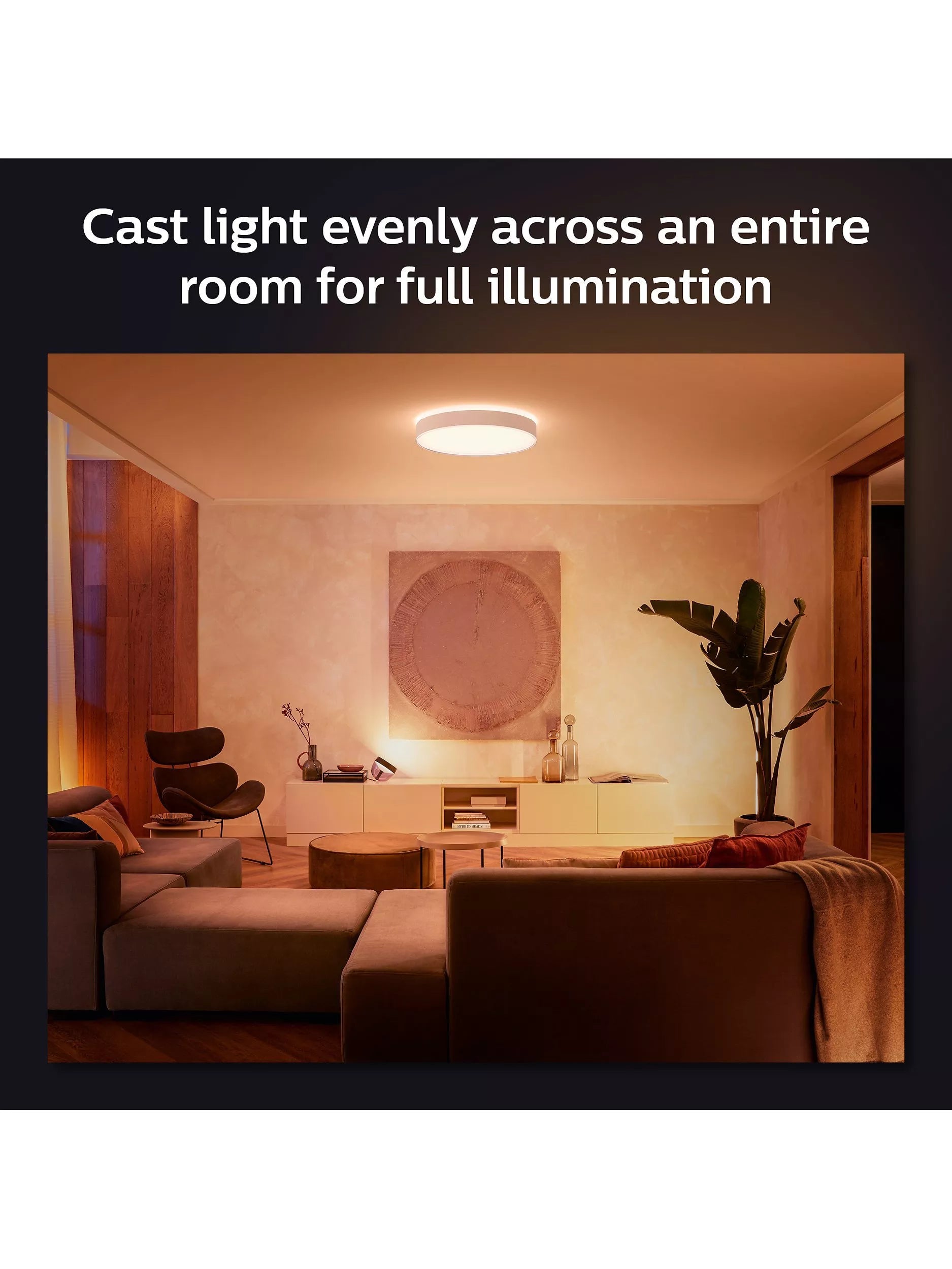 Philips Hue Enrave smart ceiling light 42.5cm (British brand)