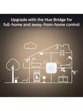 Philips Hue Enrave small flush ceiling light with dimmer switch, imported from the UK
