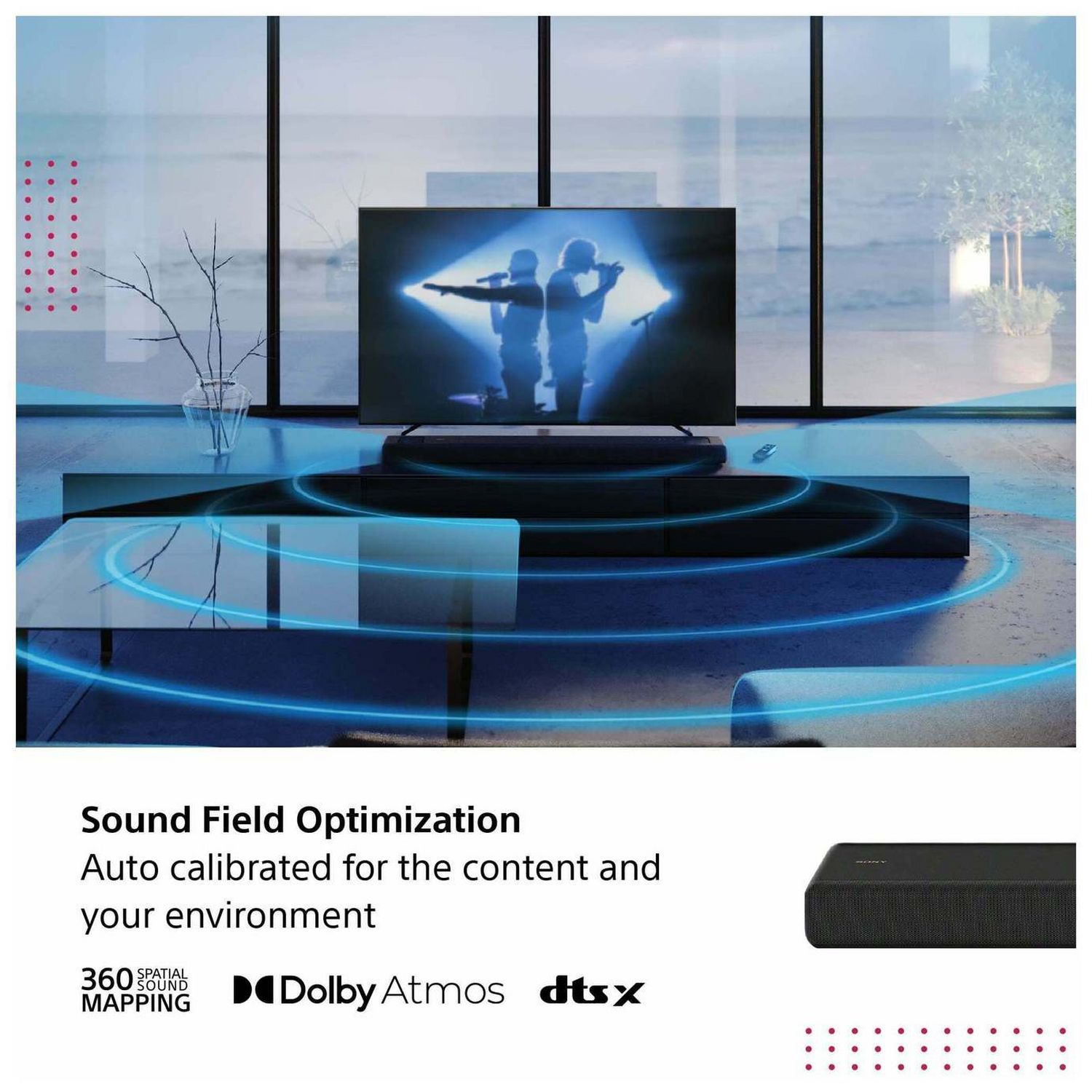 Sony HTA3000 3.1 channel soundbar - British product