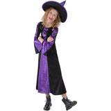Smiffys Bewitched costume purple dress and hat, imported from the UK