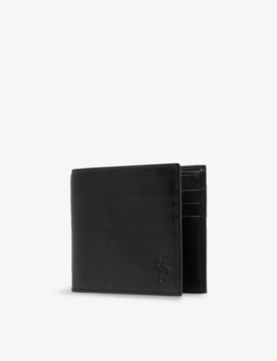 Polo Ralph Lauren pebbled leather billfold wallet 10x11cm (British brand)