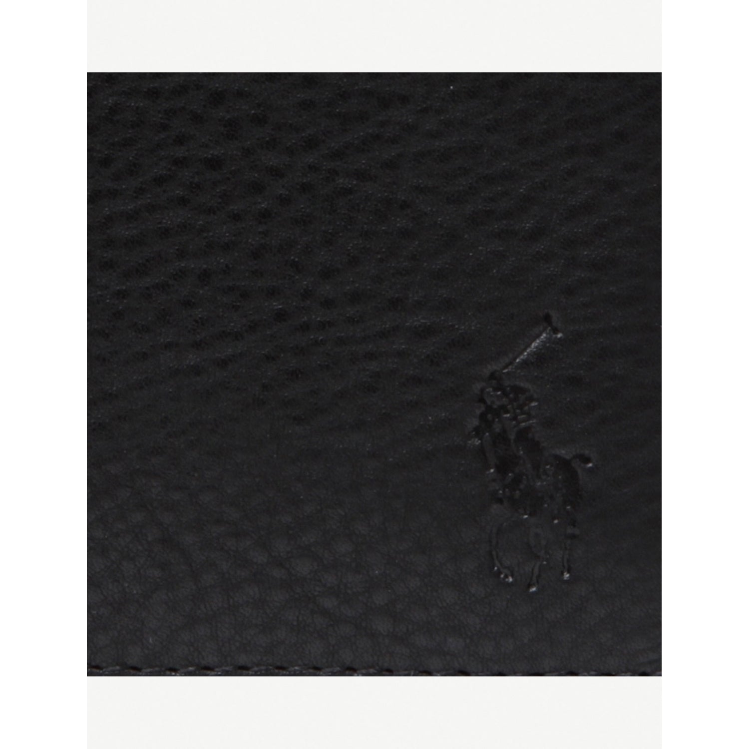 Polo Ralph Lauren pony-embossed pebbled leather wallet, UK version