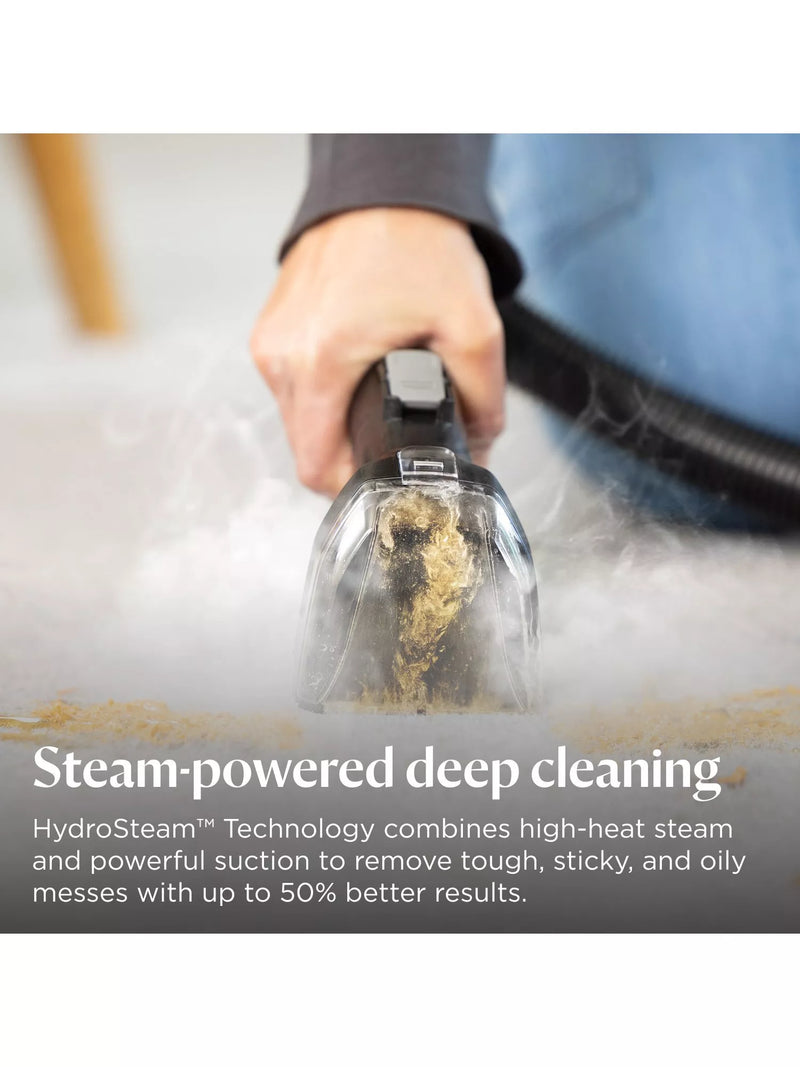 BISSELL SpotClean Hydrosteam steam spot cleaner black copper (British brand)