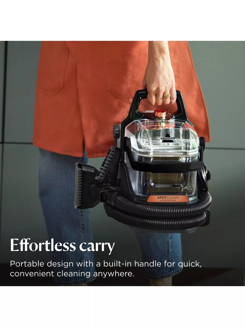 BISSELL SpotClean Hydrosteam steam spot cleaner black copper (British brand)