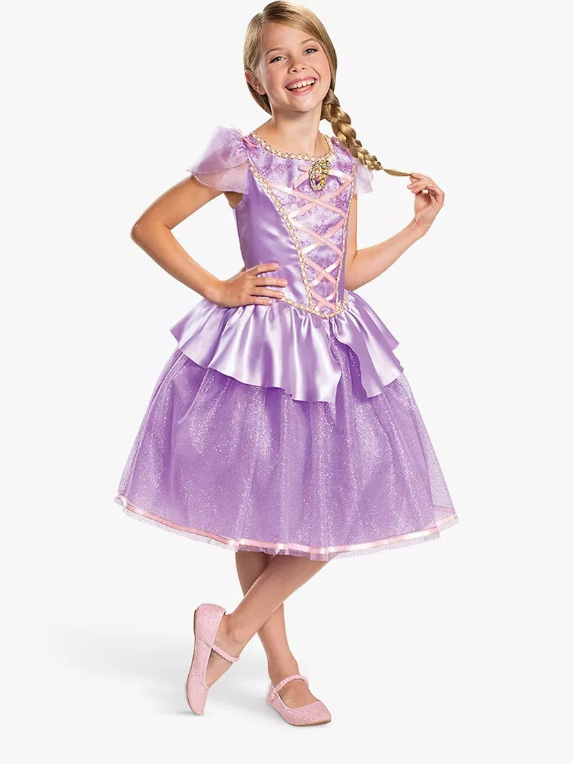 Disney Princess Rapunzel Deluxe Children's Costume, 7-8 years