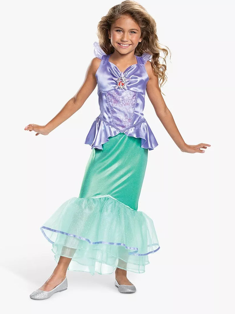 Disney Princess Ariel Deluxe Children's Costume, 5-6 years
