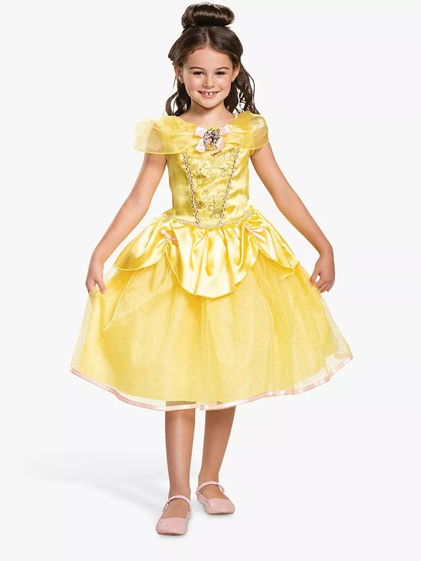 Disney Princess Beauty and the Beast Belle Deluxe Children's Costume, 5-6 years