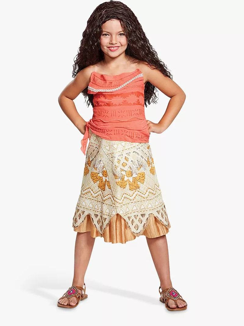 Disney Princess Moana Deluxe Children's Costume, 5-6 years