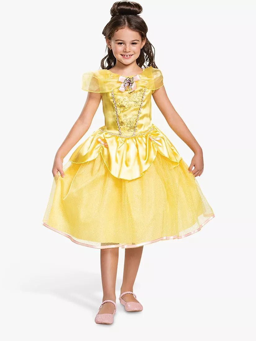 Disney Princess Beauty and the Beast Belle Deluxe Children's Costume, 3-4 years