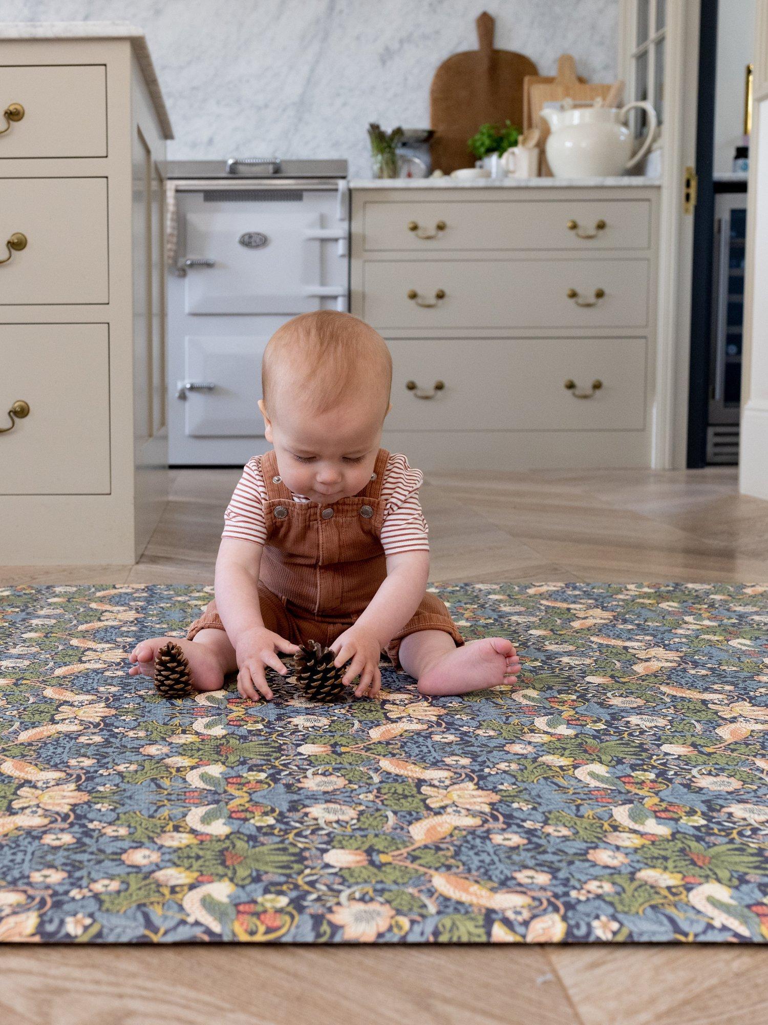 Wendbare Spielmatte von Totter + Tumble, Morris & Co Design - Britisches Produkt