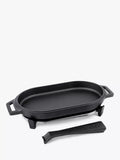 Ooni cast iron sizzler pan with trivet, imported from the UK