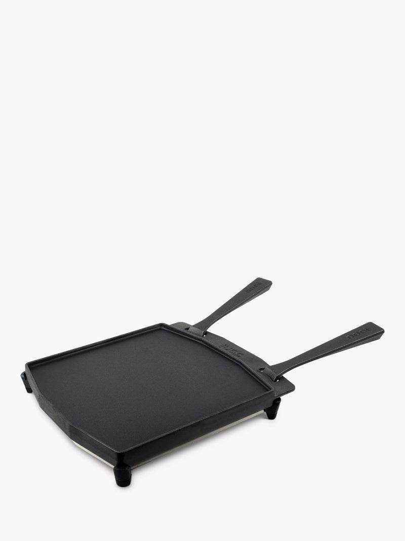 Ooni dual sided cast iron grizzler plate (British brand)