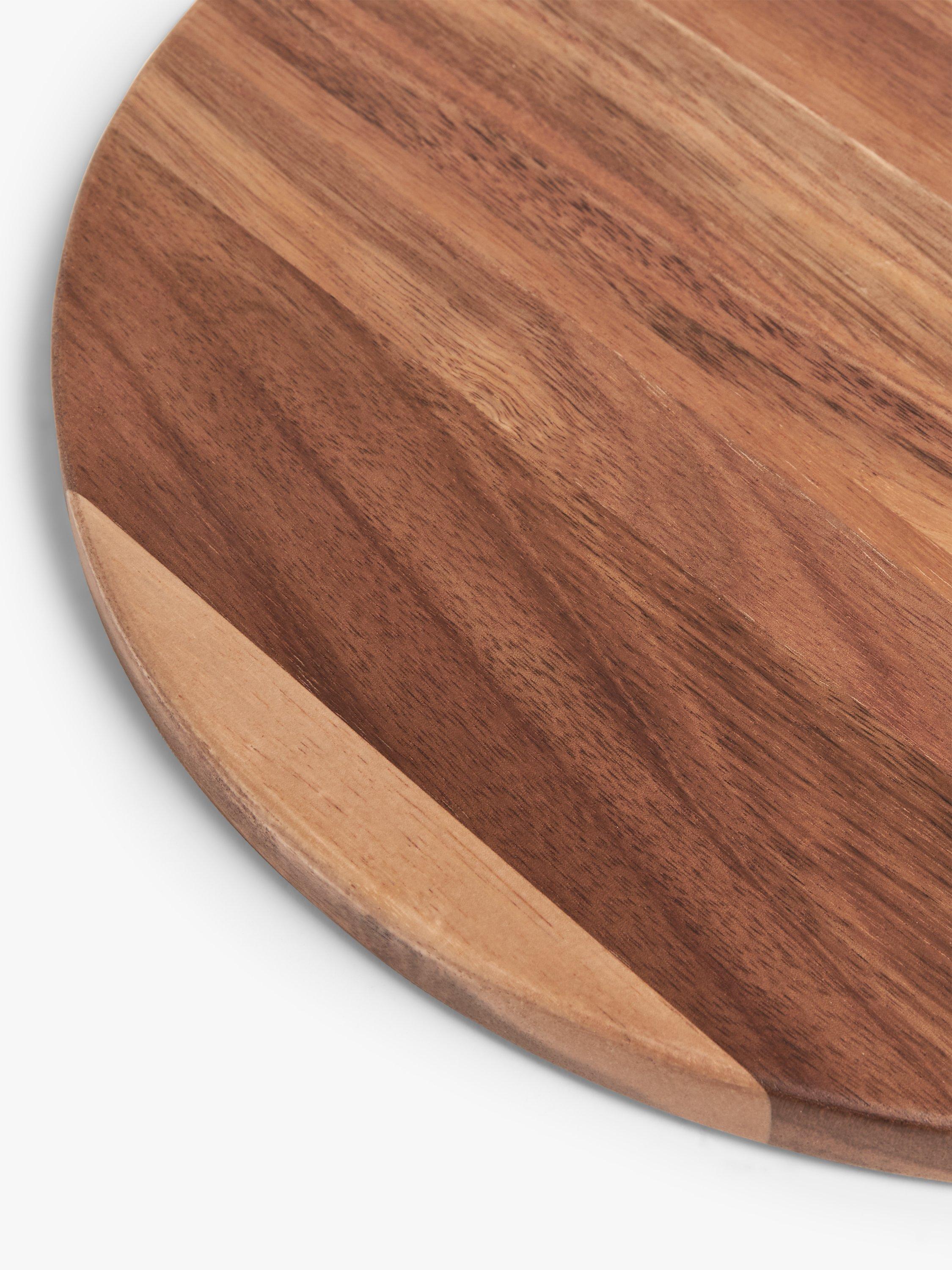 John Lewis acacia wood placemat 30cm round - British product